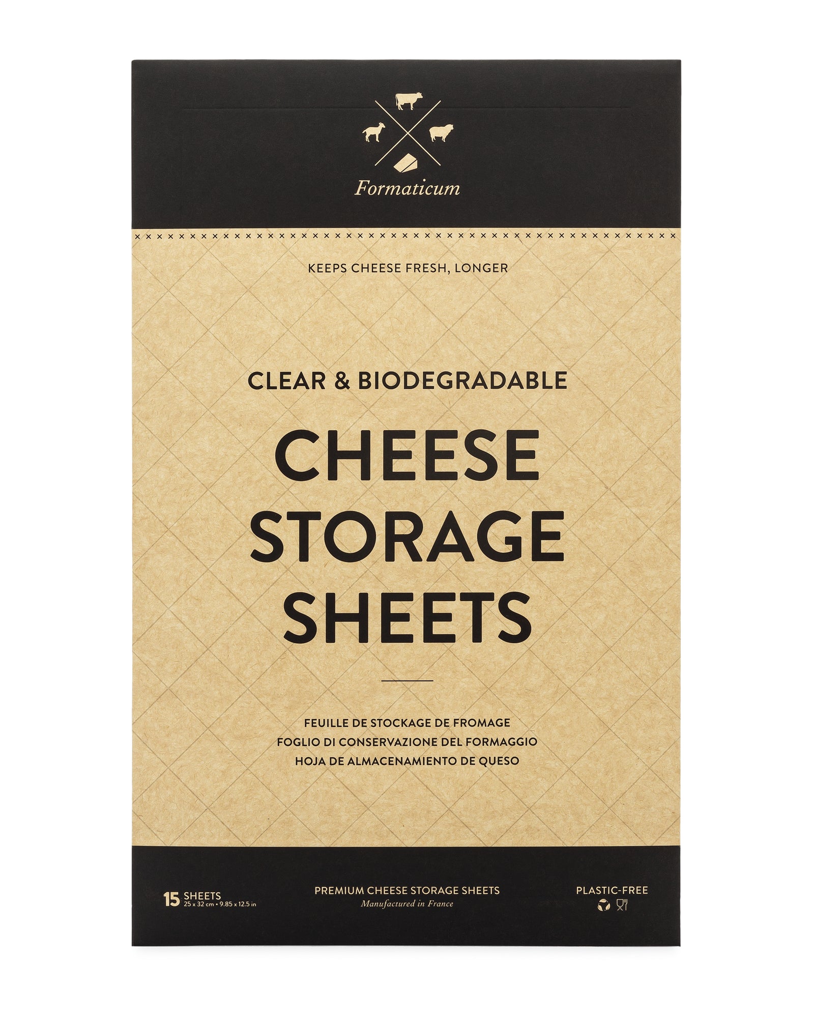Formaticum Clear & Biodegradable Cheese Storage Sheets