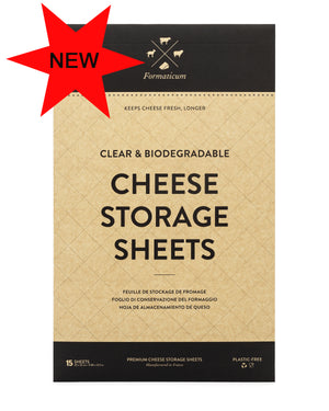 Biodegradable Recyclable cheese bags, cheese paper, biodegradable cheese paper, cheese storage, keep cheese fresh, Formaticum cheese storage products, best way to store cheese, new Zealand cheese storage